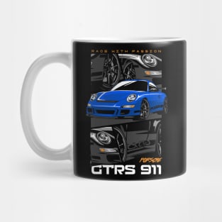 Porsche 911 GT3 RS Racing Car Mug